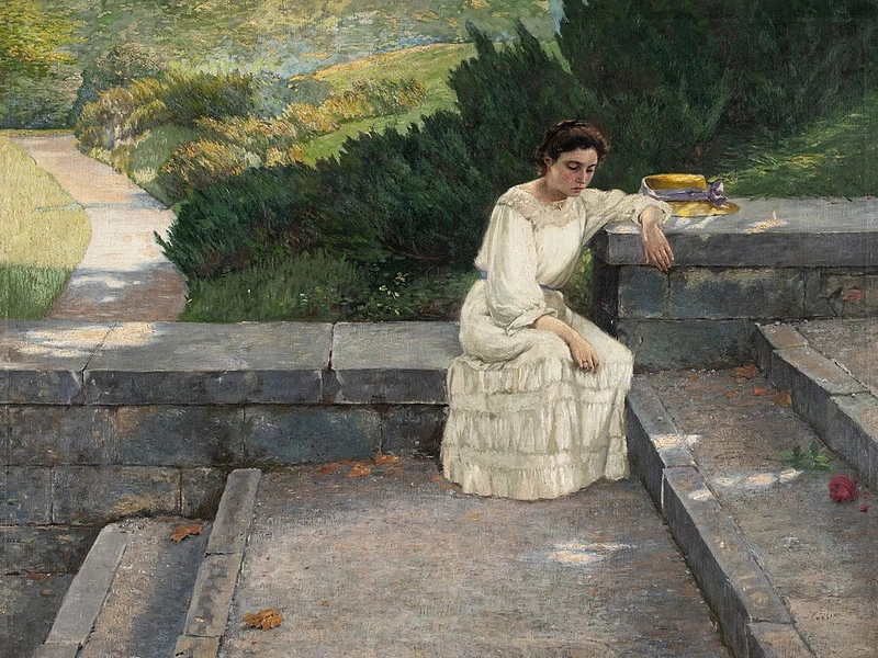 1865-Anton Gvajc - Non è qui